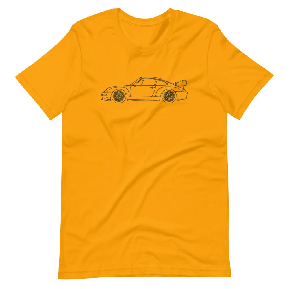 Porsche 911 993 GT2 silhouette T-shirt