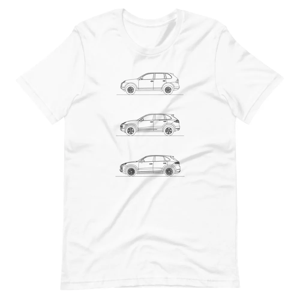 Porsche Cayenne Silhouette T-shirt