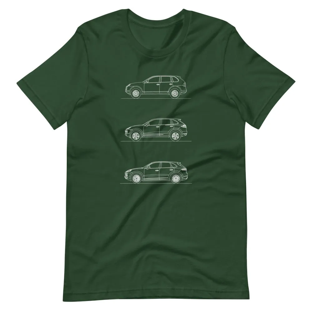 Porsche Cayenne Silhouette T-shirt