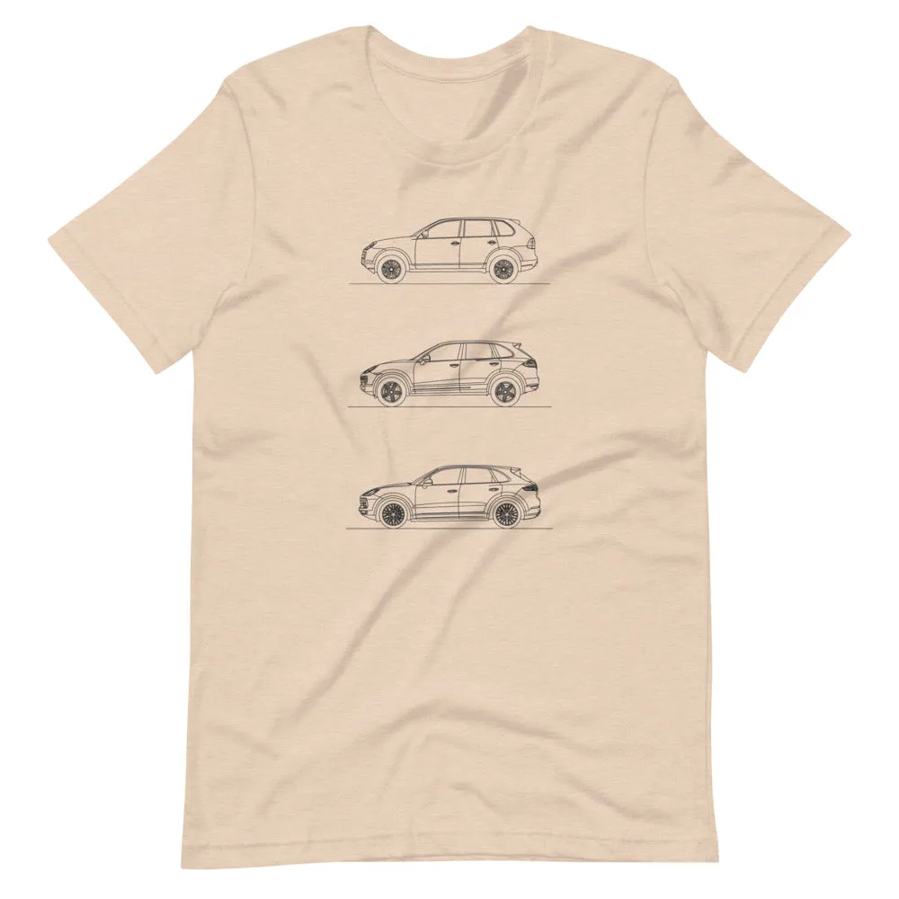 Porsche Cayenne Silhouette T-shirt