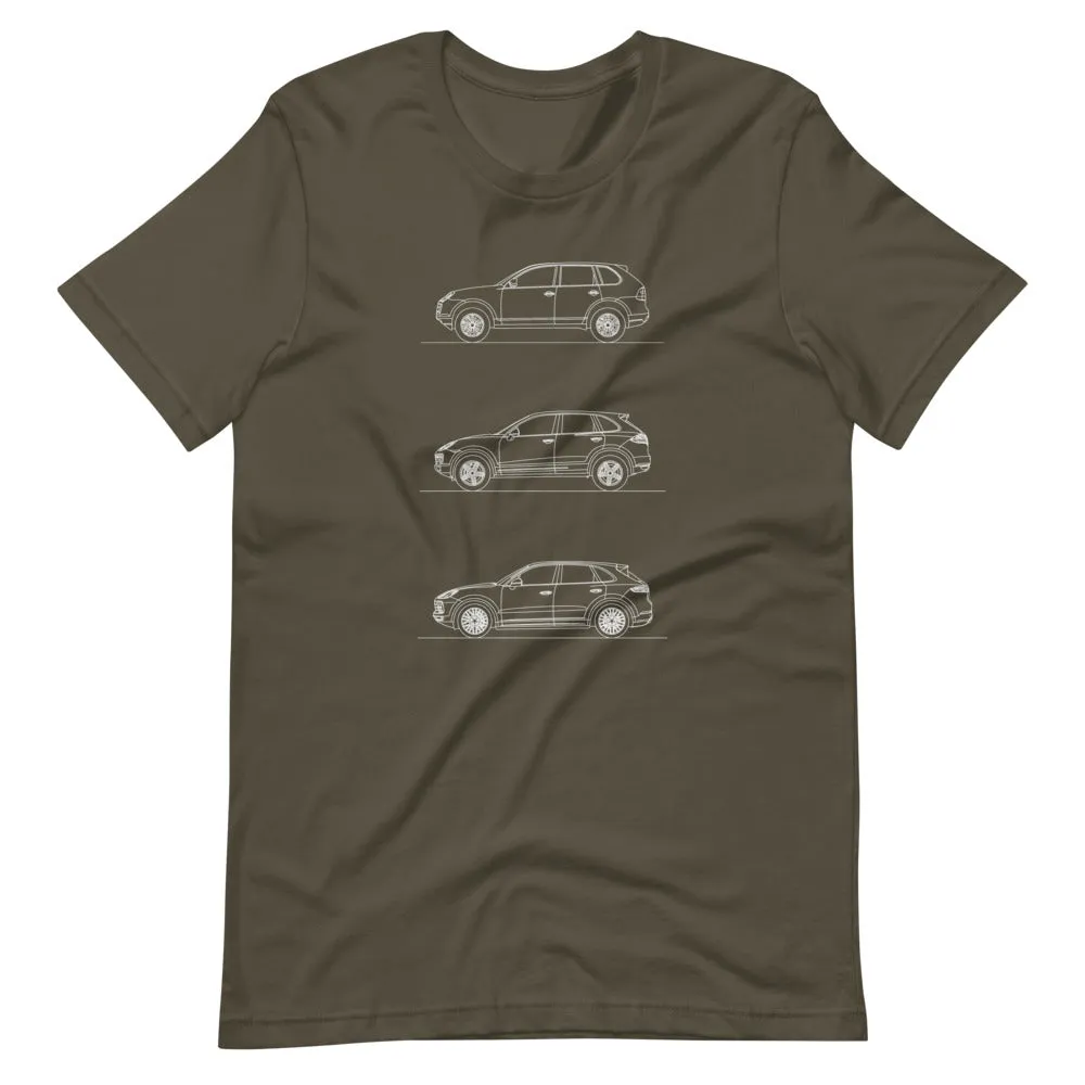 Porsche Cayenne Silhouette T-shirt