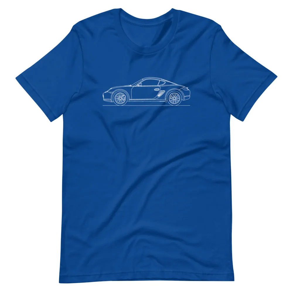 Porsche Cayman S 987 silhouette T-shirt