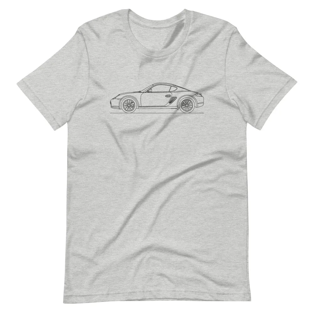 Porsche Cayman S 987 silhouette T-shirt