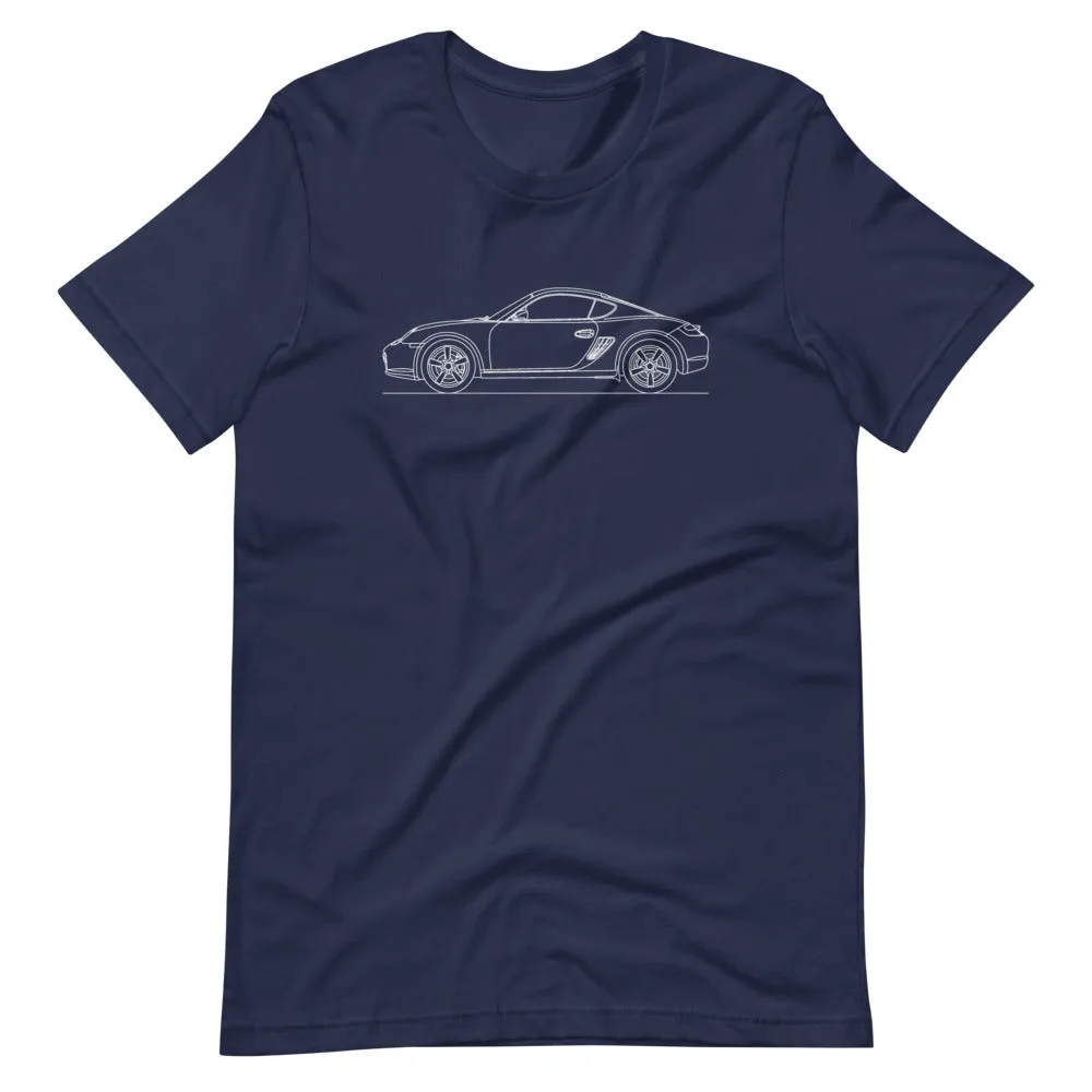 Porsche Cayman S 987 silhouette T-shirt