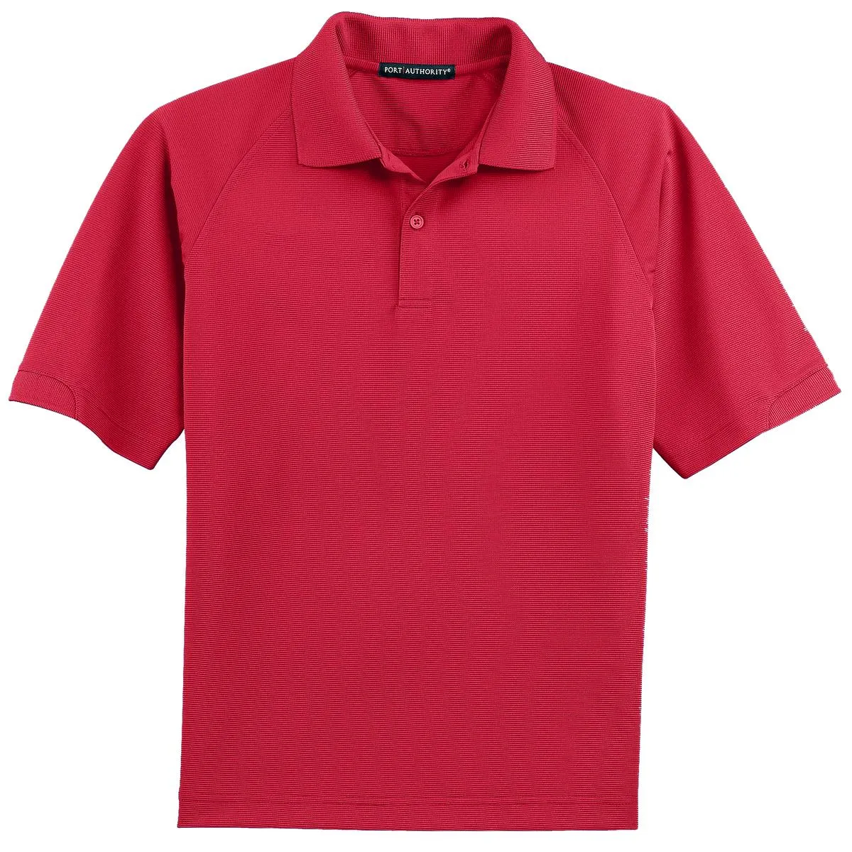 Port Authority Dry Zone Ottoman Polo.  K525 Engine Red