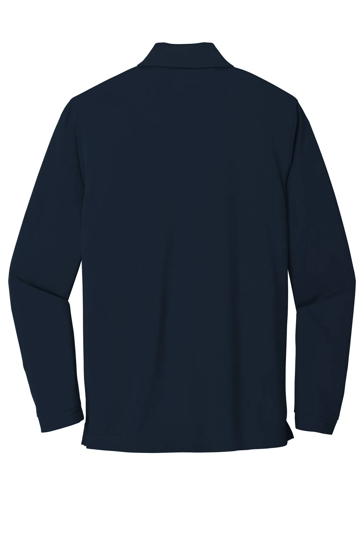 Port Authority  Dry Zone  UV Micro-Mesh Long Sleeve Polo K110LS River Blue Navy