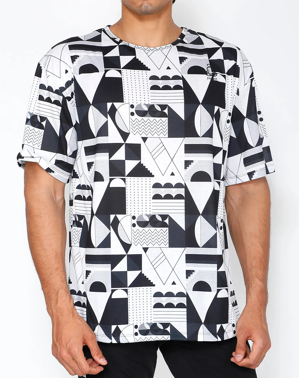 Post-Modern B&W OverSize T-Shirt