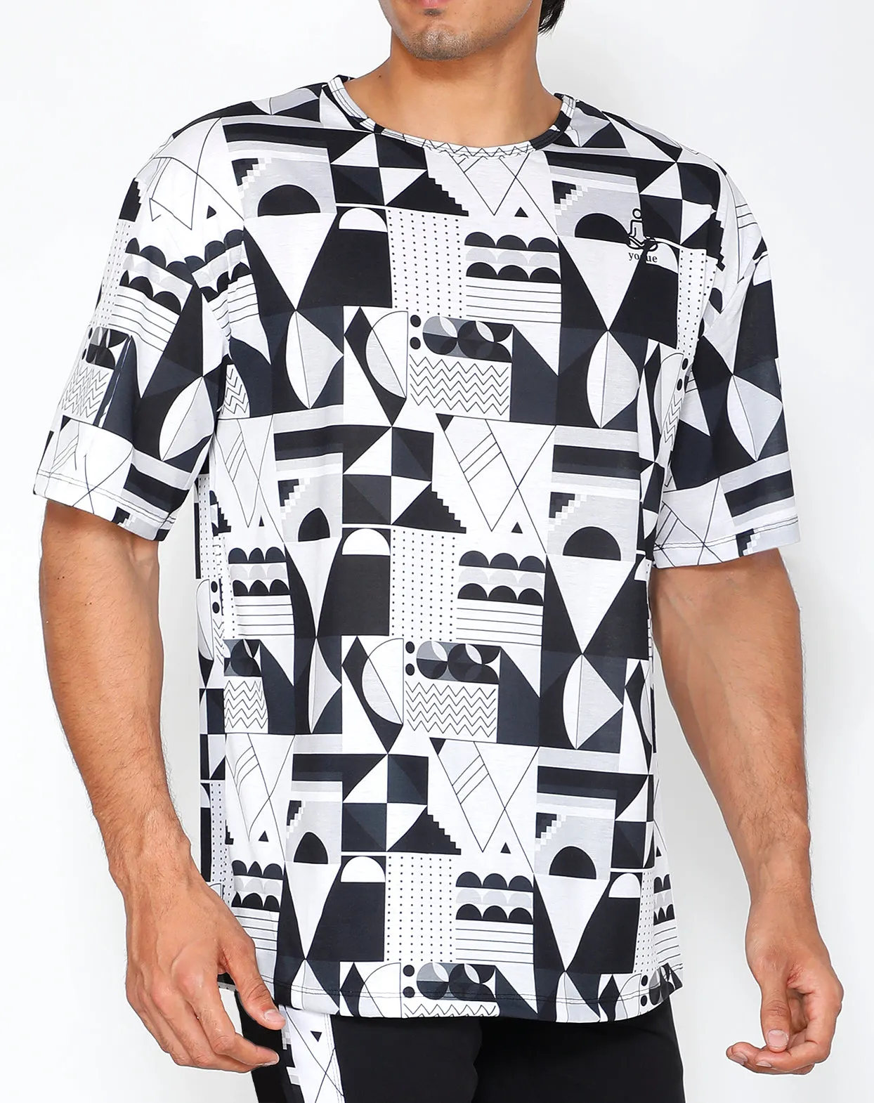 Post-Modern B&W OverSize T-Shirt