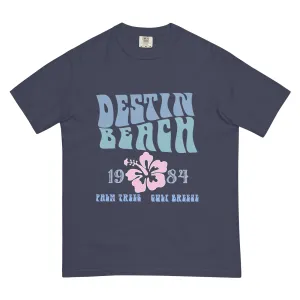 Premium Ringspun Destin Beach Endless Summer 1984 Coconut Girl T-Shirt