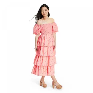 Private Label Women's Simone Smocked Dress PDD-018-1