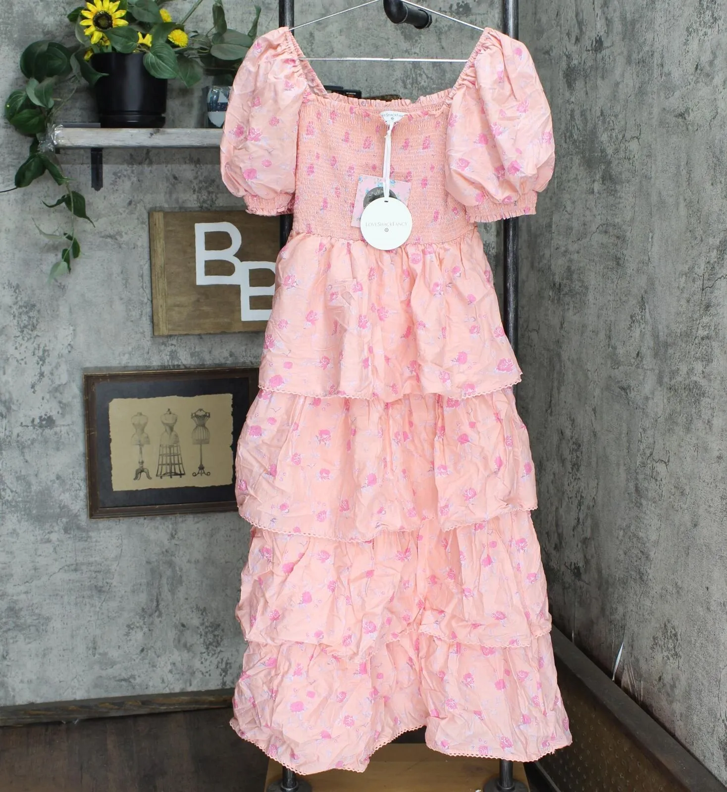 Private Label Women's Simone Smocked Dress PDD-018-1