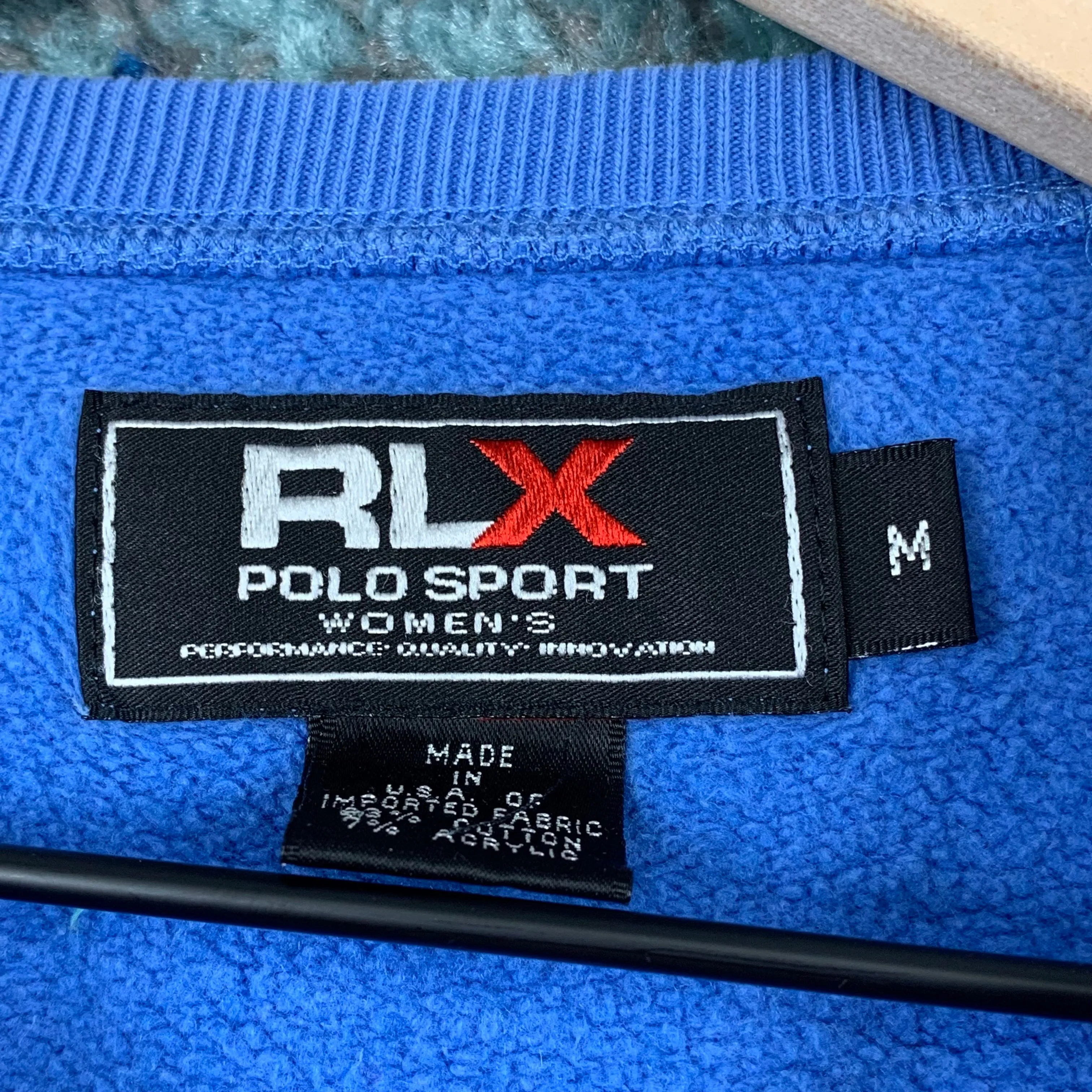 "1 of 1" Polo Sport Crop Sweater Set (M)