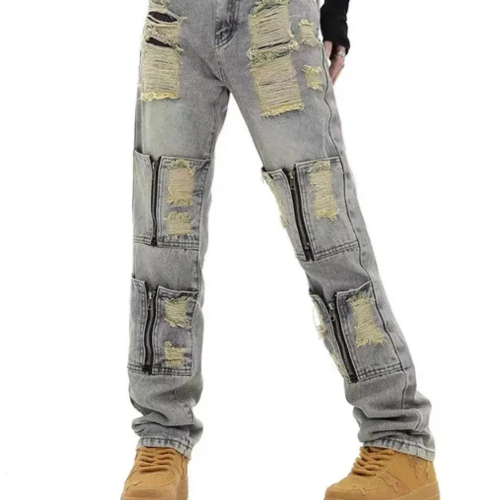 "American High Street Distressed" Jeans