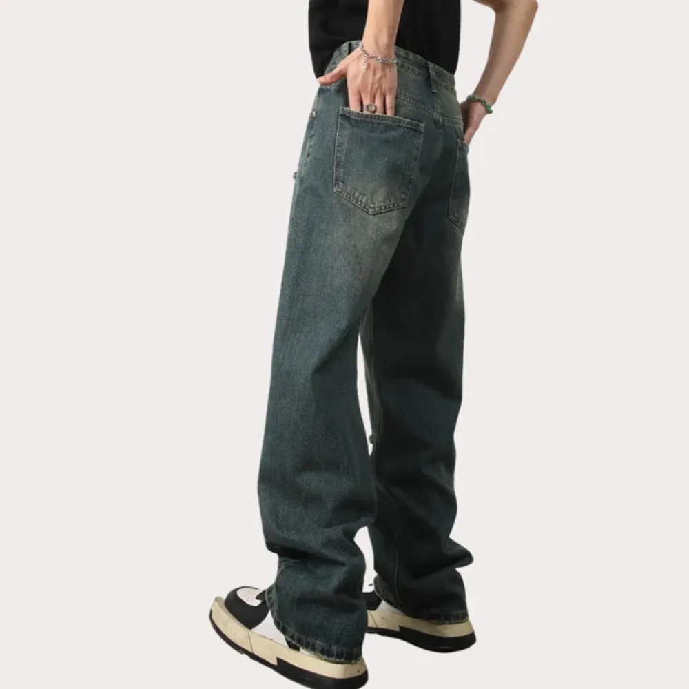 "American Vintage Loose Ripped" Jeans