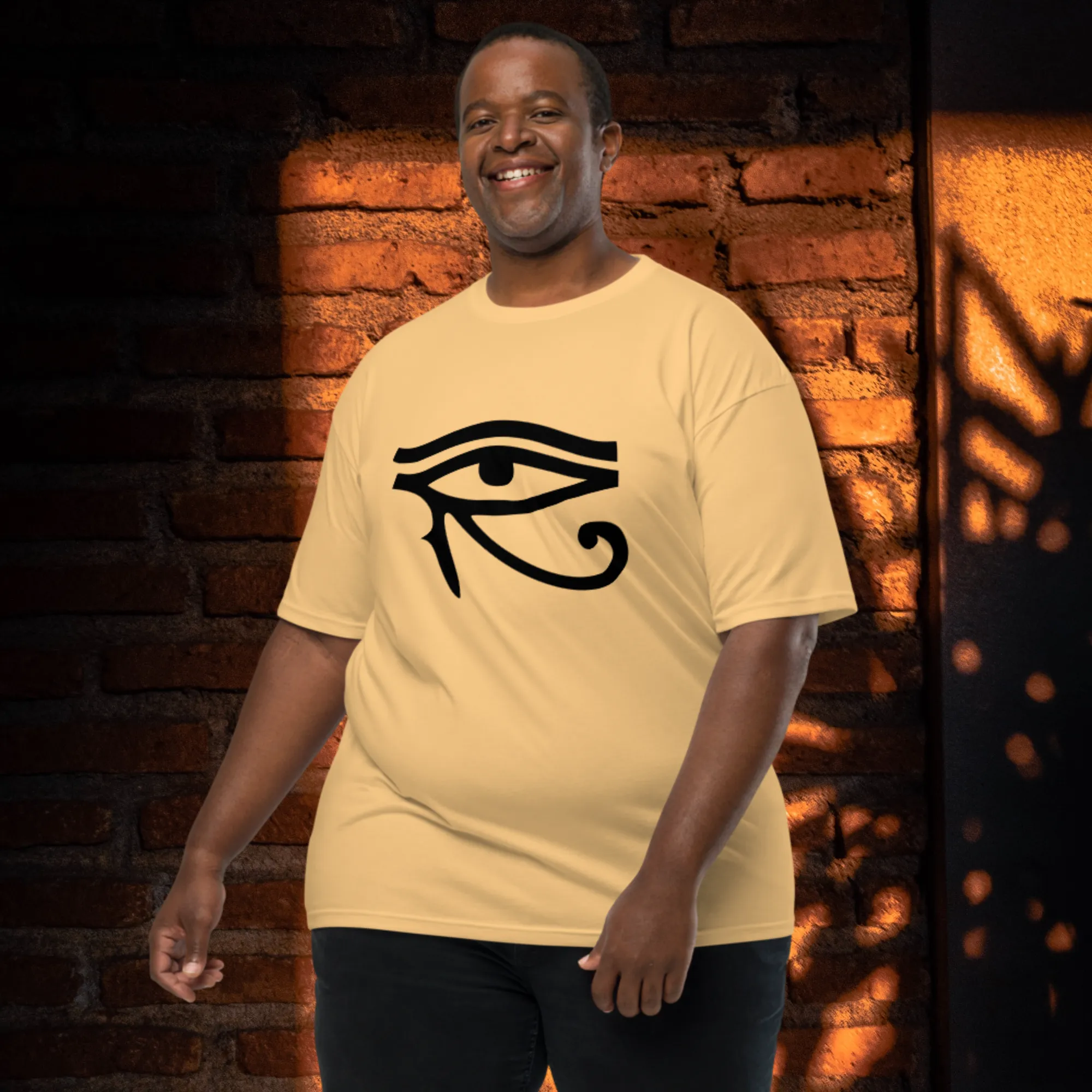 "EYE OF HORUS" Men’s Premium Heavyweight Tee