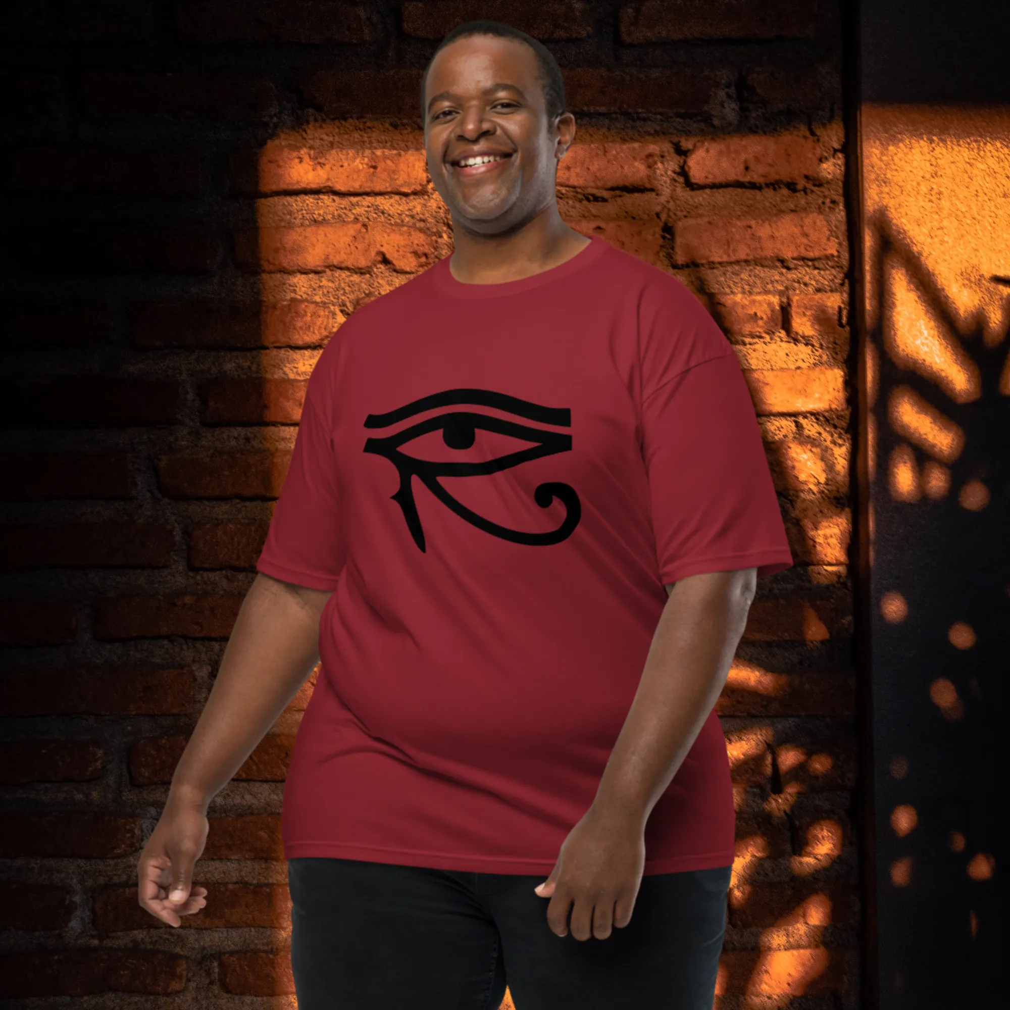 "EYE OF HORUS" Men’s Premium Heavyweight Tee