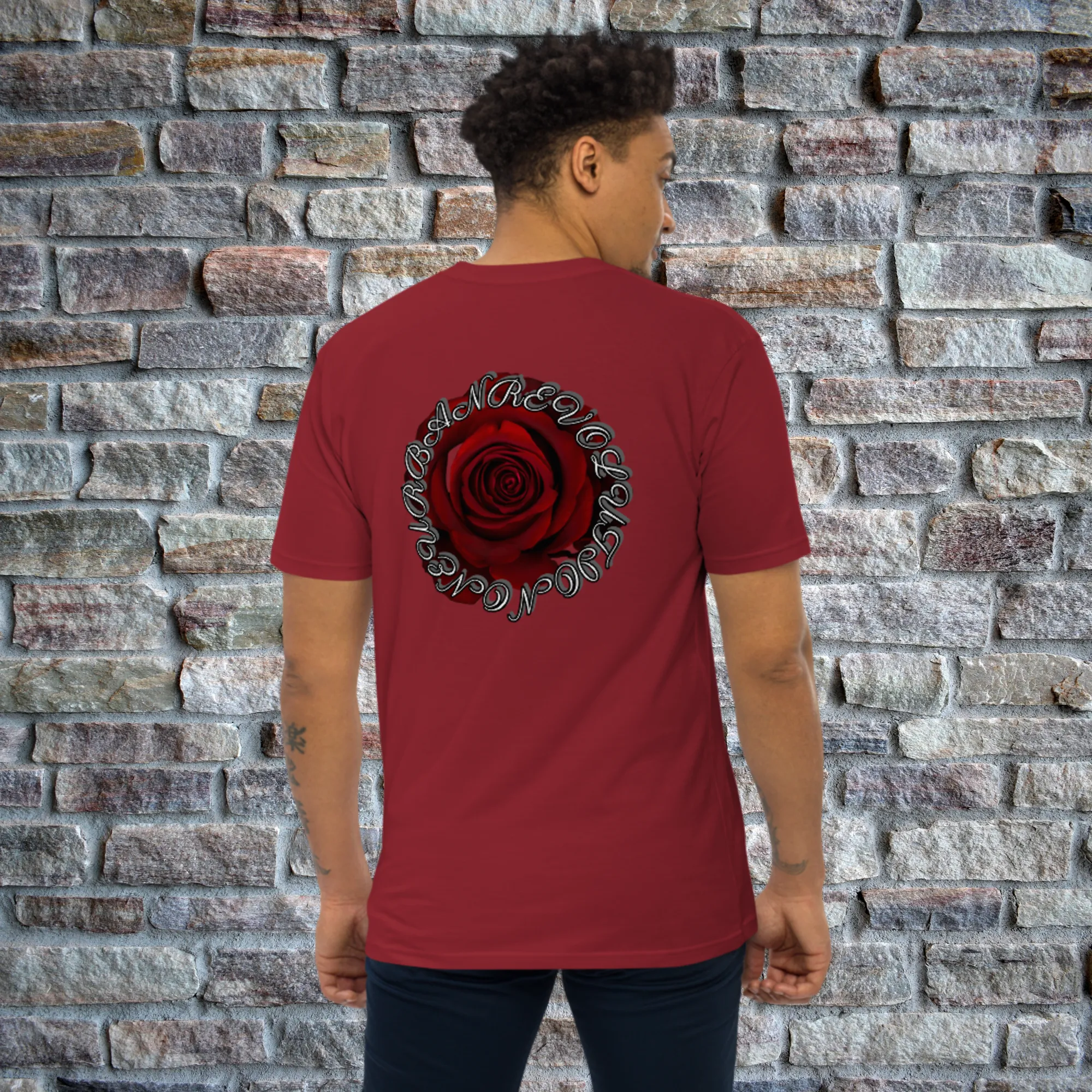 "GENTLE REMINDER" Men’s Premium Heavyweight Tee