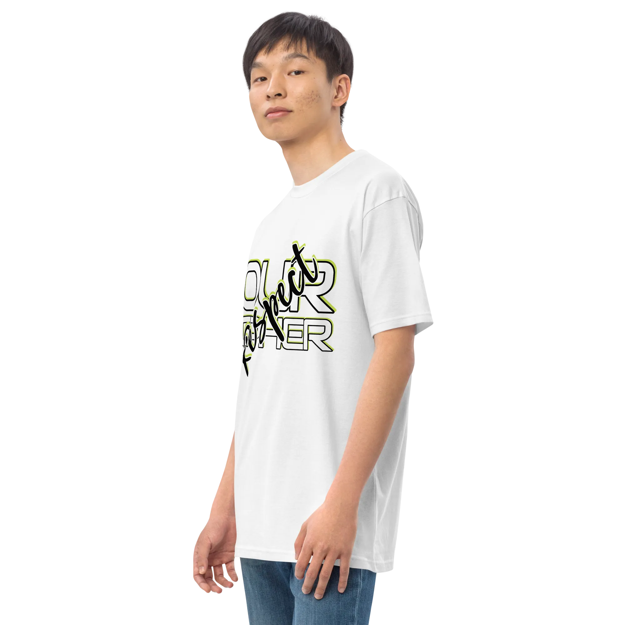 "RESPECT & PROTECT" Men’s Premium Heavyweight Tee