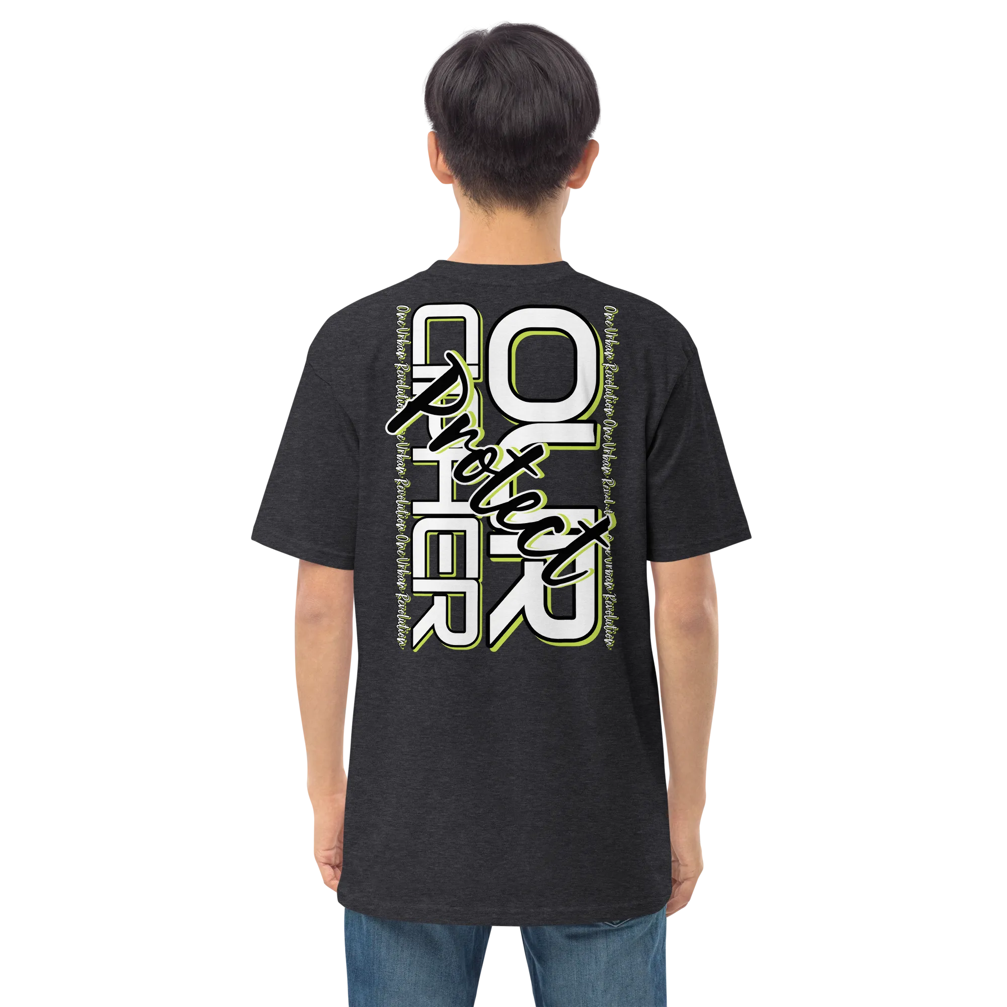 "RESPECT & PROTECT" Men’s Premium Heavyweight Tee