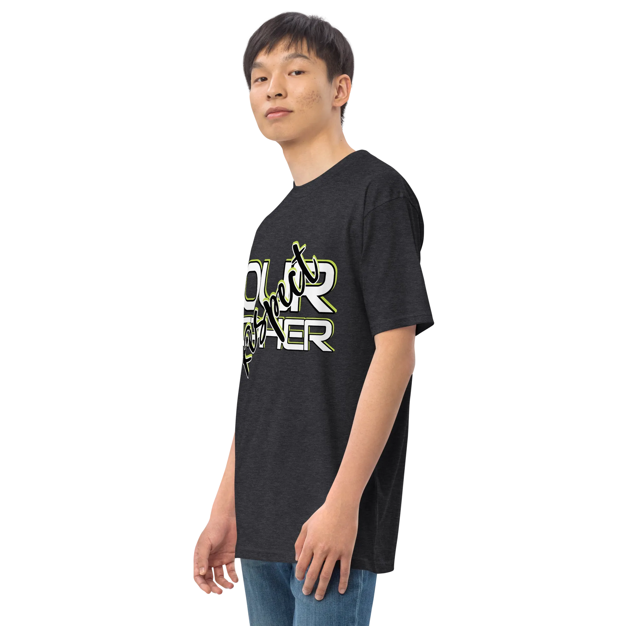 "RESPECT & PROTECT" Men’s Premium Heavyweight Tee