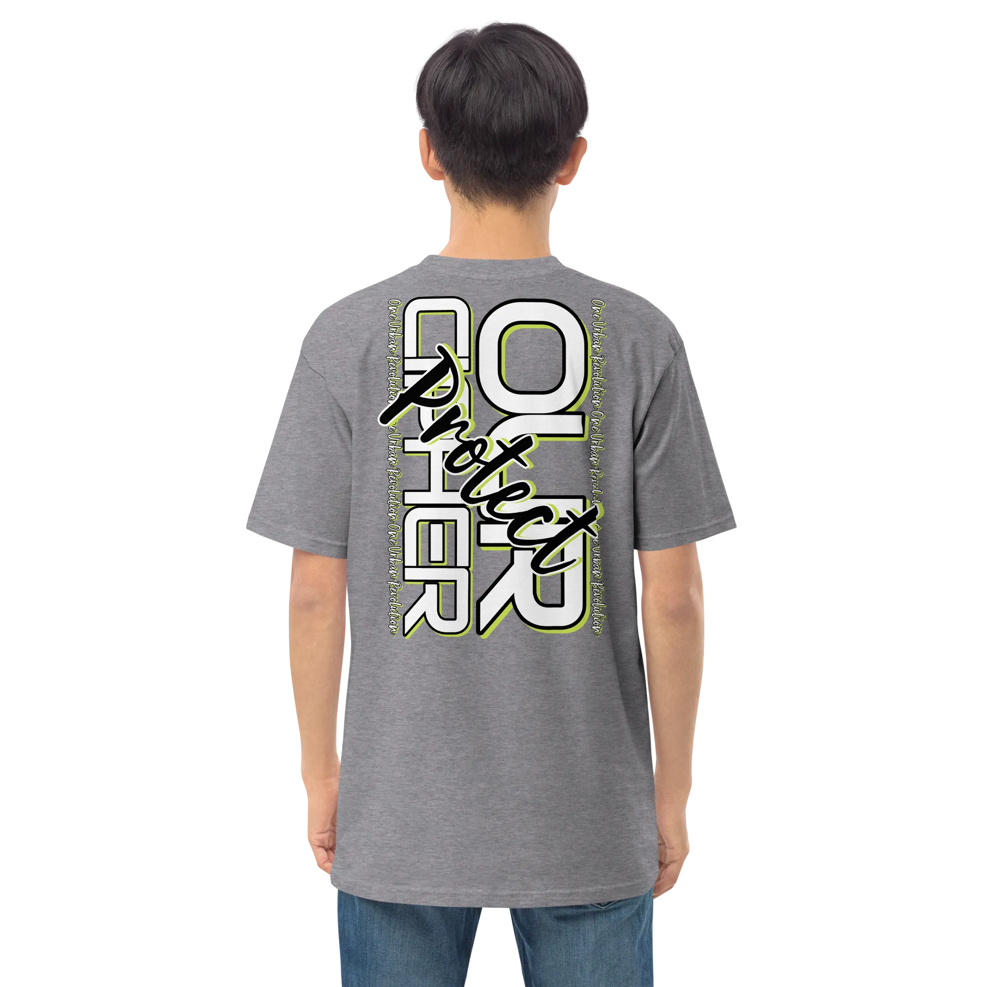 "RESPECT & PROTECT" Men’s Premium Heavyweight Tee