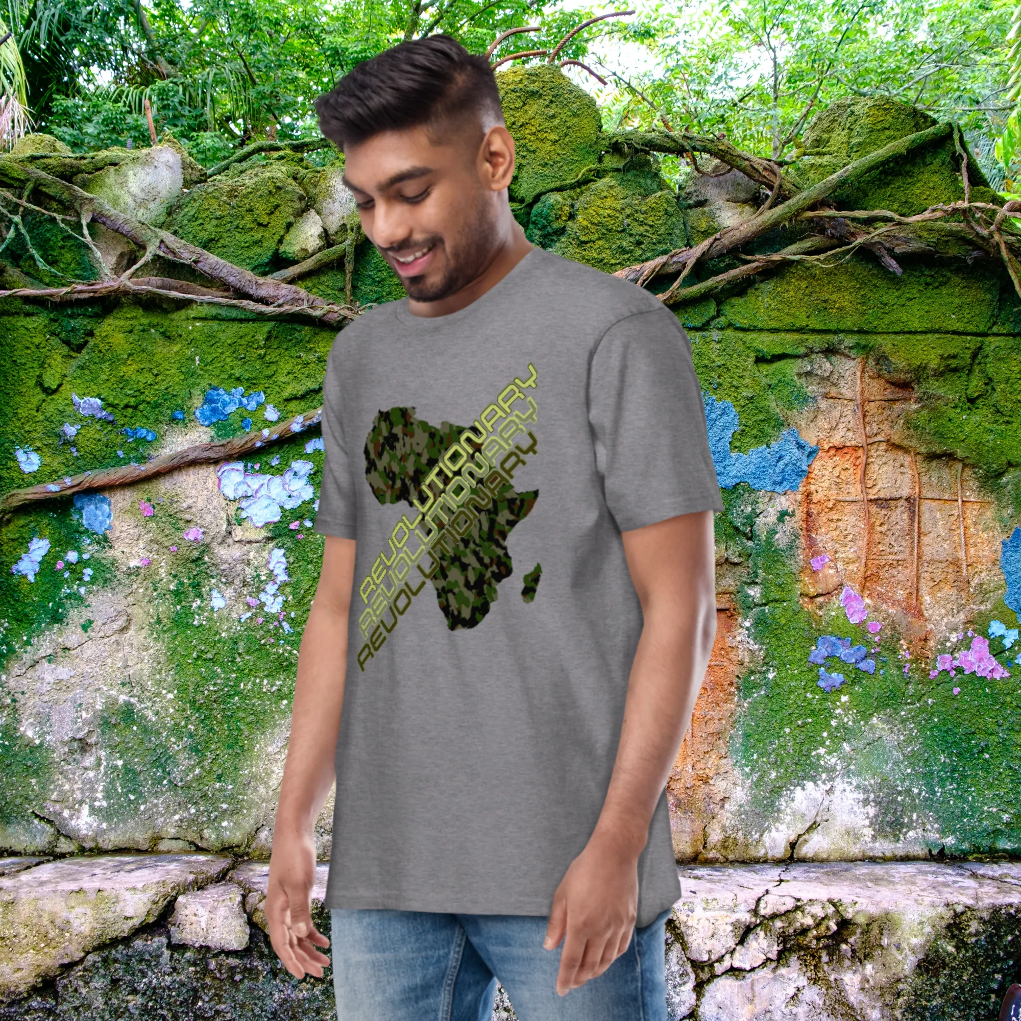 "REVOLUTIONARY ORIGINS" Men’s Premium Heavyweight Tee
