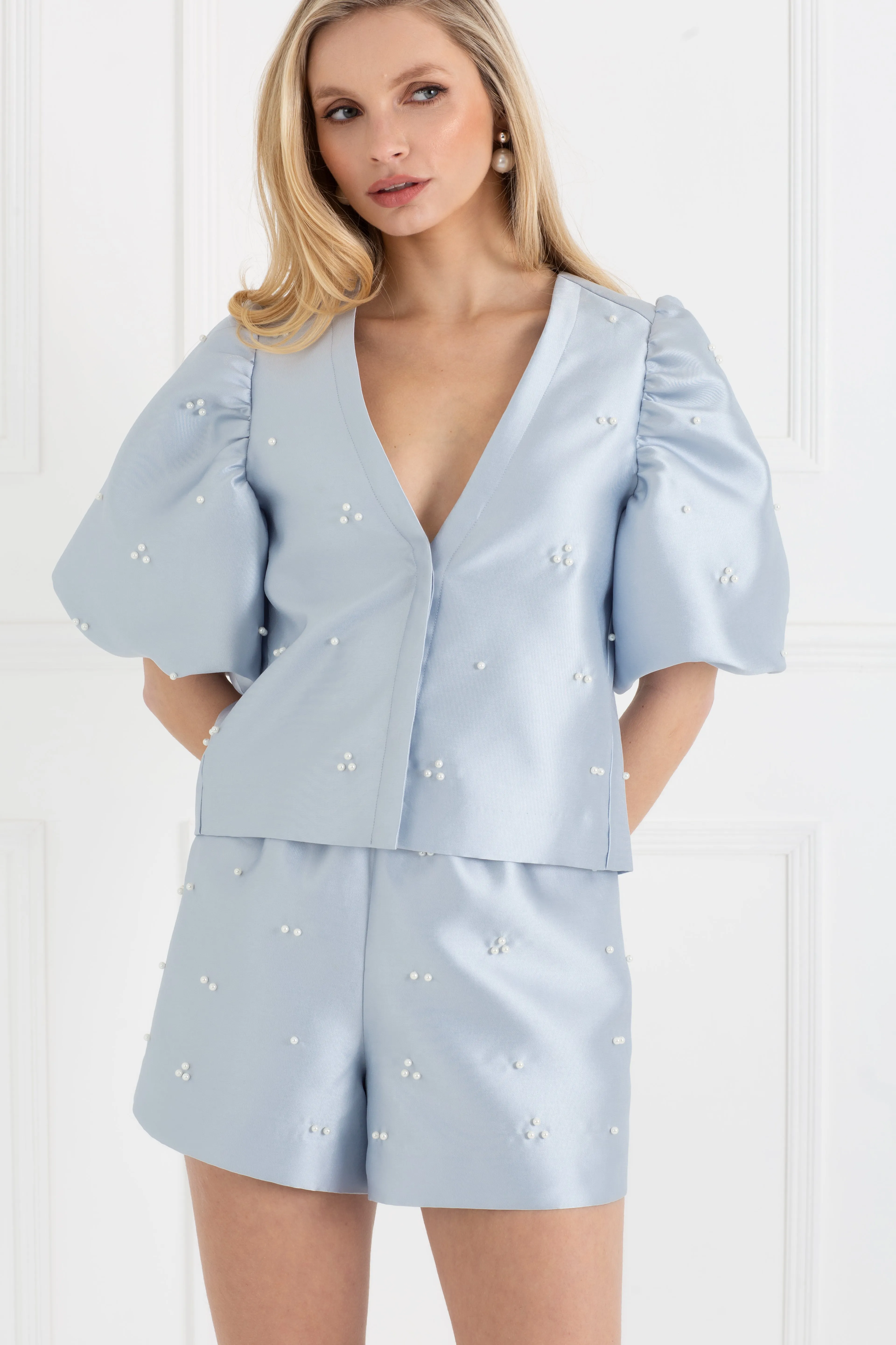"The Aurora" - Jacket (Blue Pearl)