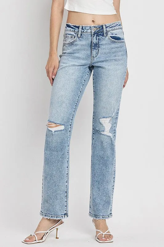 "User-Friendly" Distressed Staights by Lovervet