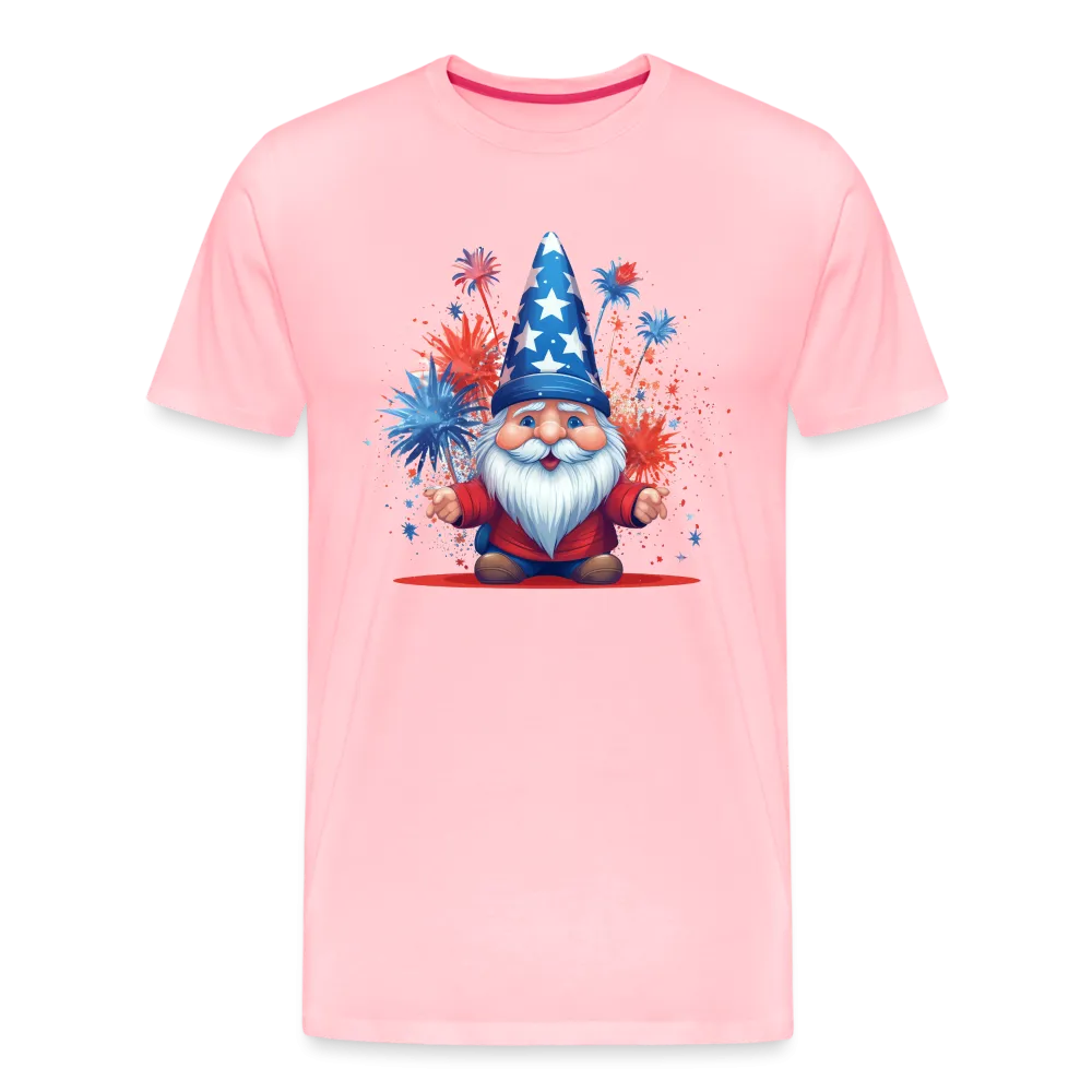 "Yankee Doodle Dandy Gnome" - Charming Men's Premium 4th of July T-Shirt