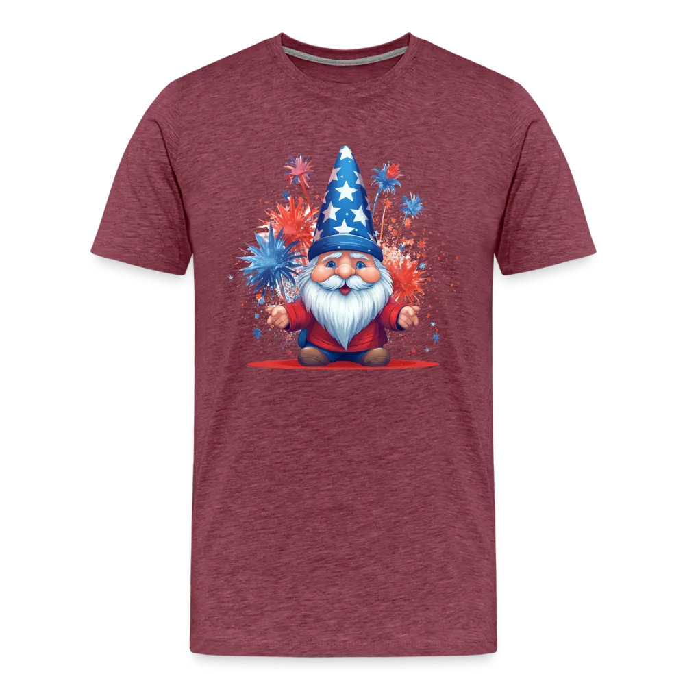 "Yankee Doodle Dandy Gnome" - Charming Men's Premium 4th of July T-Shirt