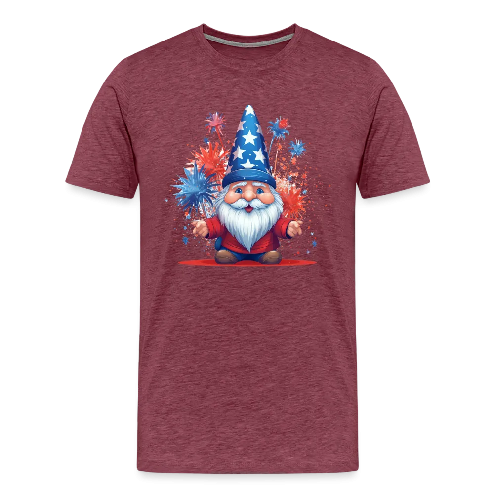 "Yankee Doodle Dandy Gnome" - Charming Men's Premium 4th of July T-Shirt