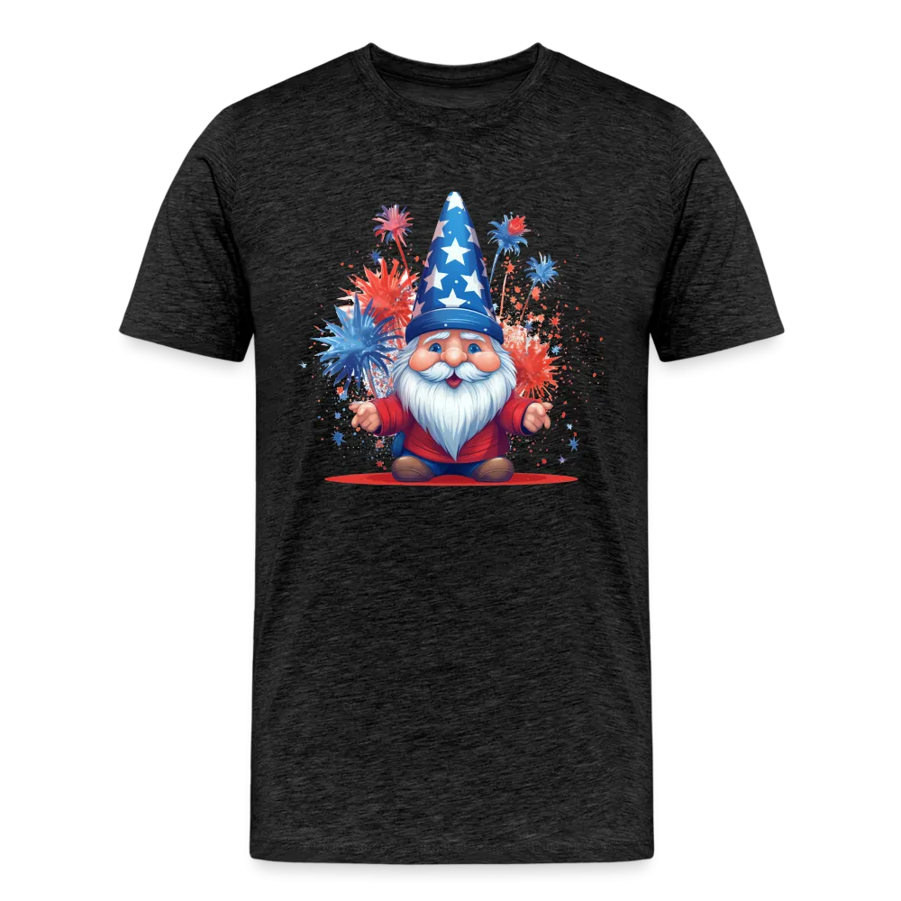 "Yankee Doodle Dandy Gnome" - Charming Men's Premium 4th of July T-Shirt
