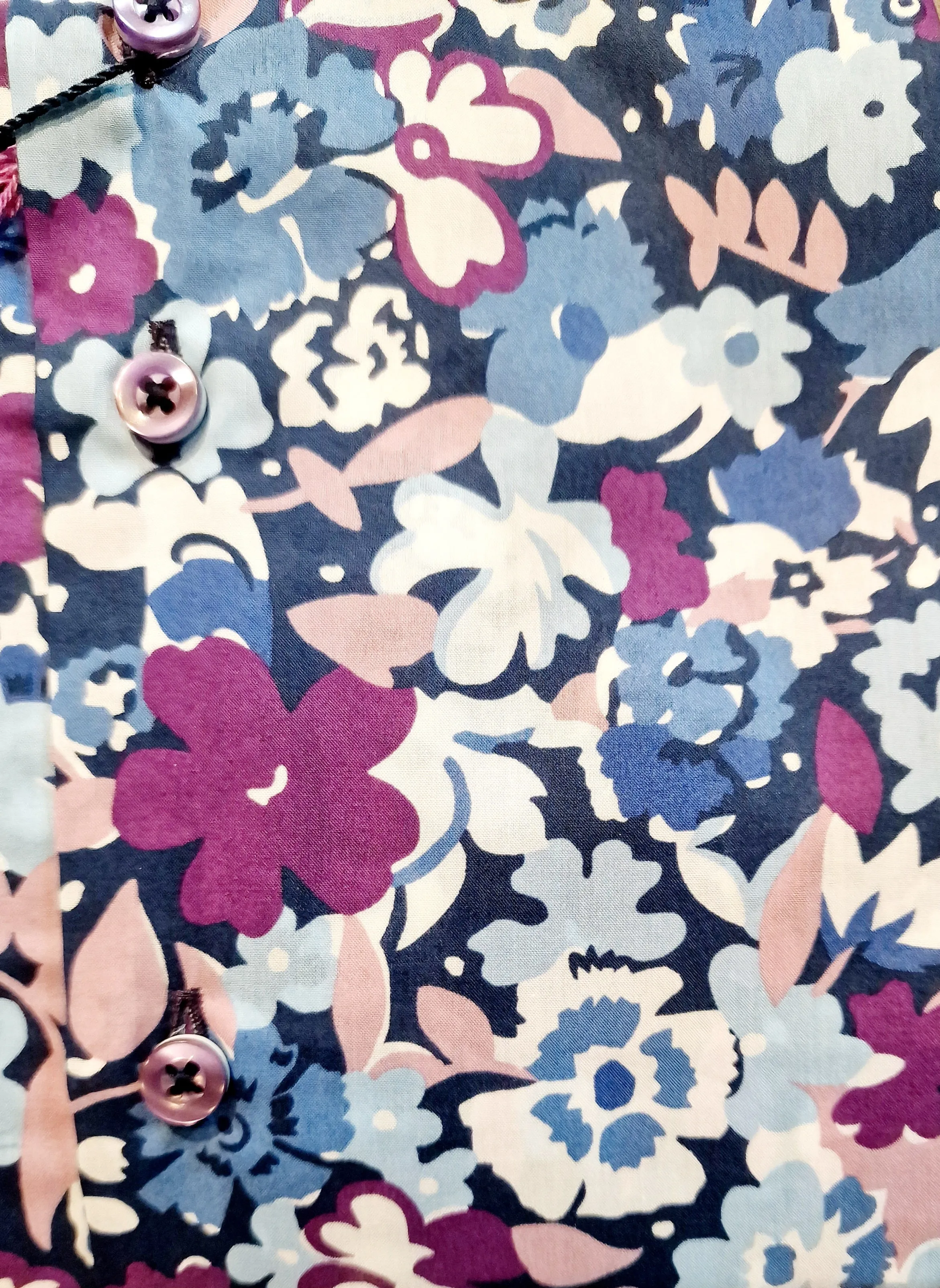 R2 - Amsterdam shirt made with Liberty bold print Fabric