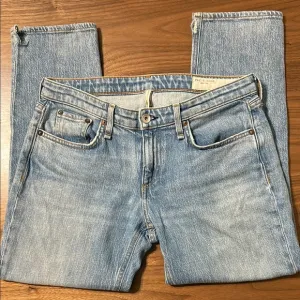 Rag &amp; Bone Light Blue Denim Jeans Size 26 Low Rise Slim Boyfriend