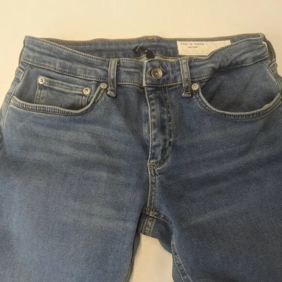 Rag &amp; Bone Size 26 Dre Low Rise Boyfriend Jeans