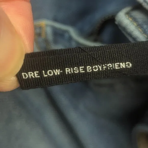 Rag &amp; Bone Size 26 Dre Low Rise Boyfriend Jeans