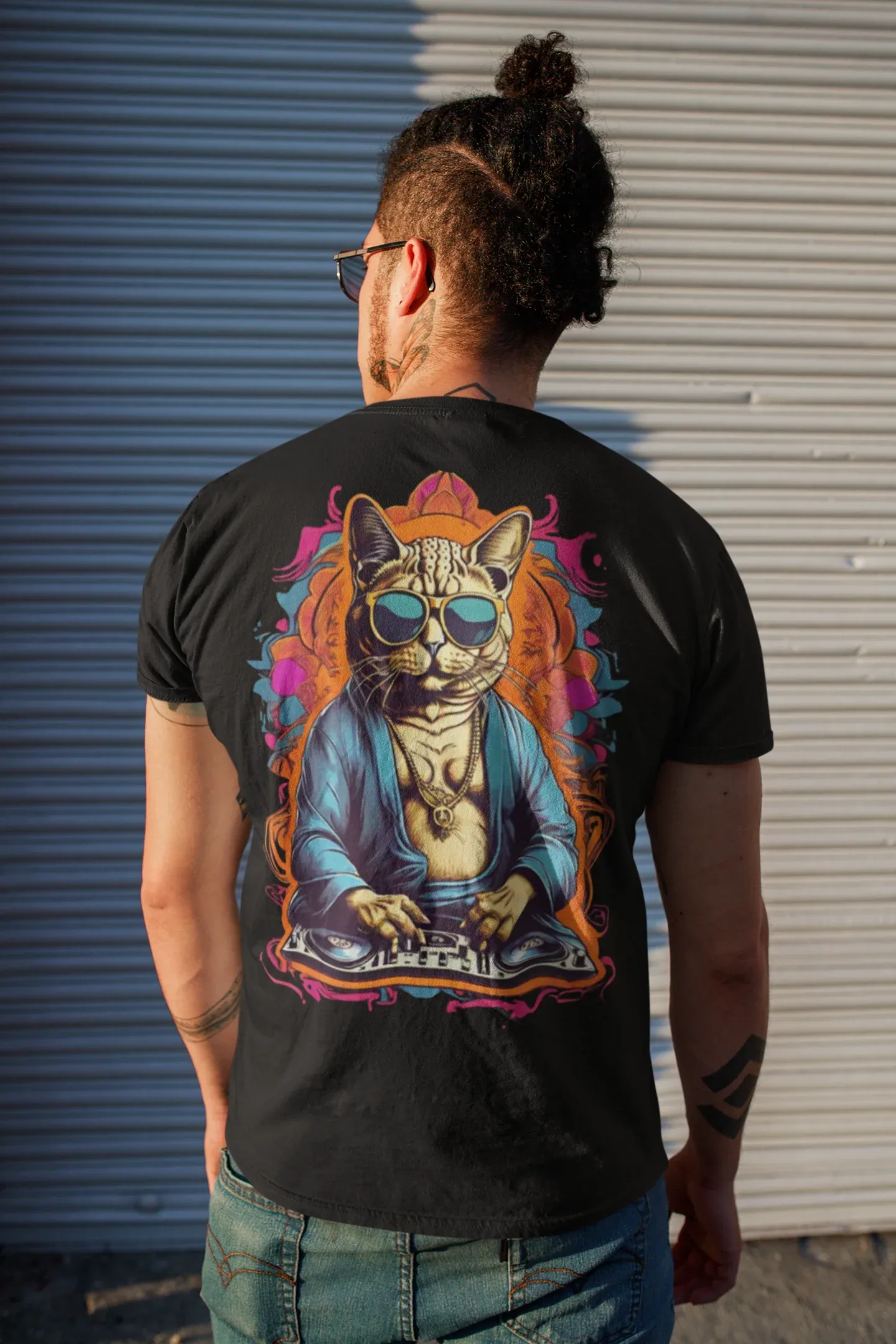 Rave T-Shirt | Buddha Cat