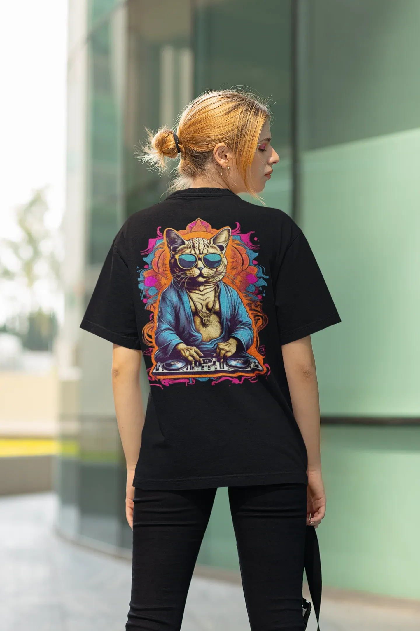 Rave T-Shirt | Buddha Cat