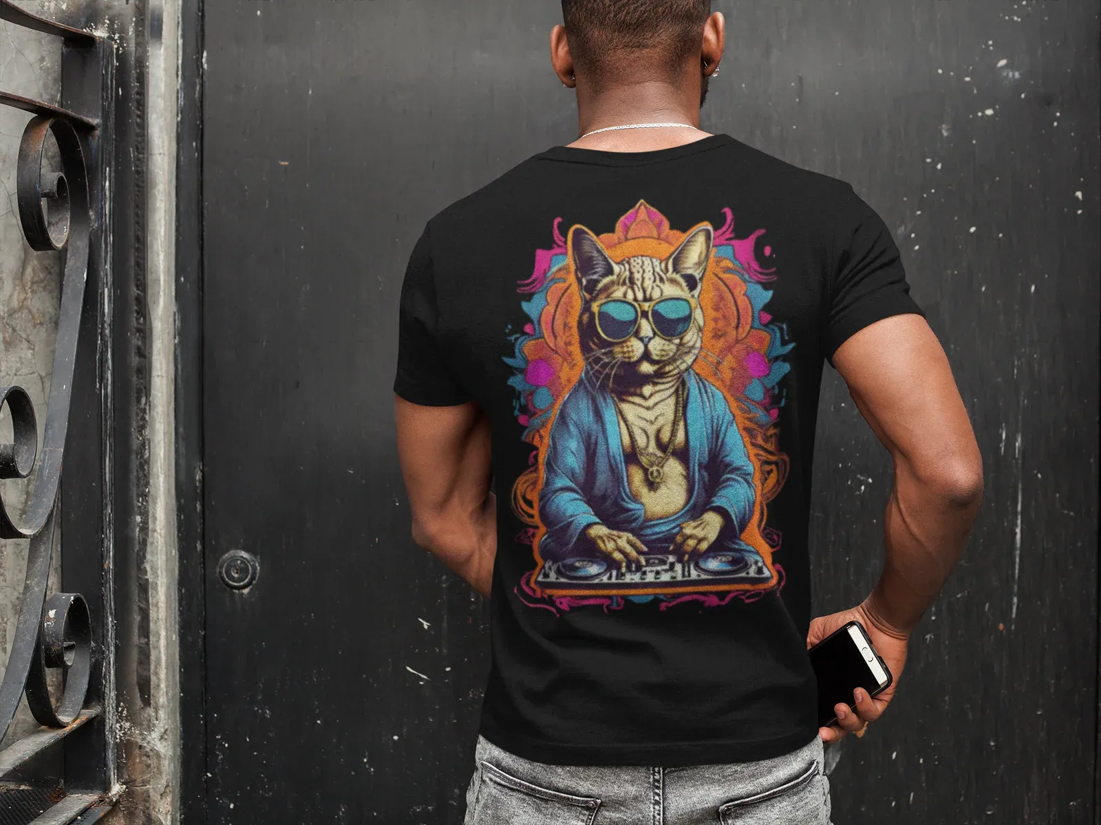 Rave T-Shirt | Buddha Cat