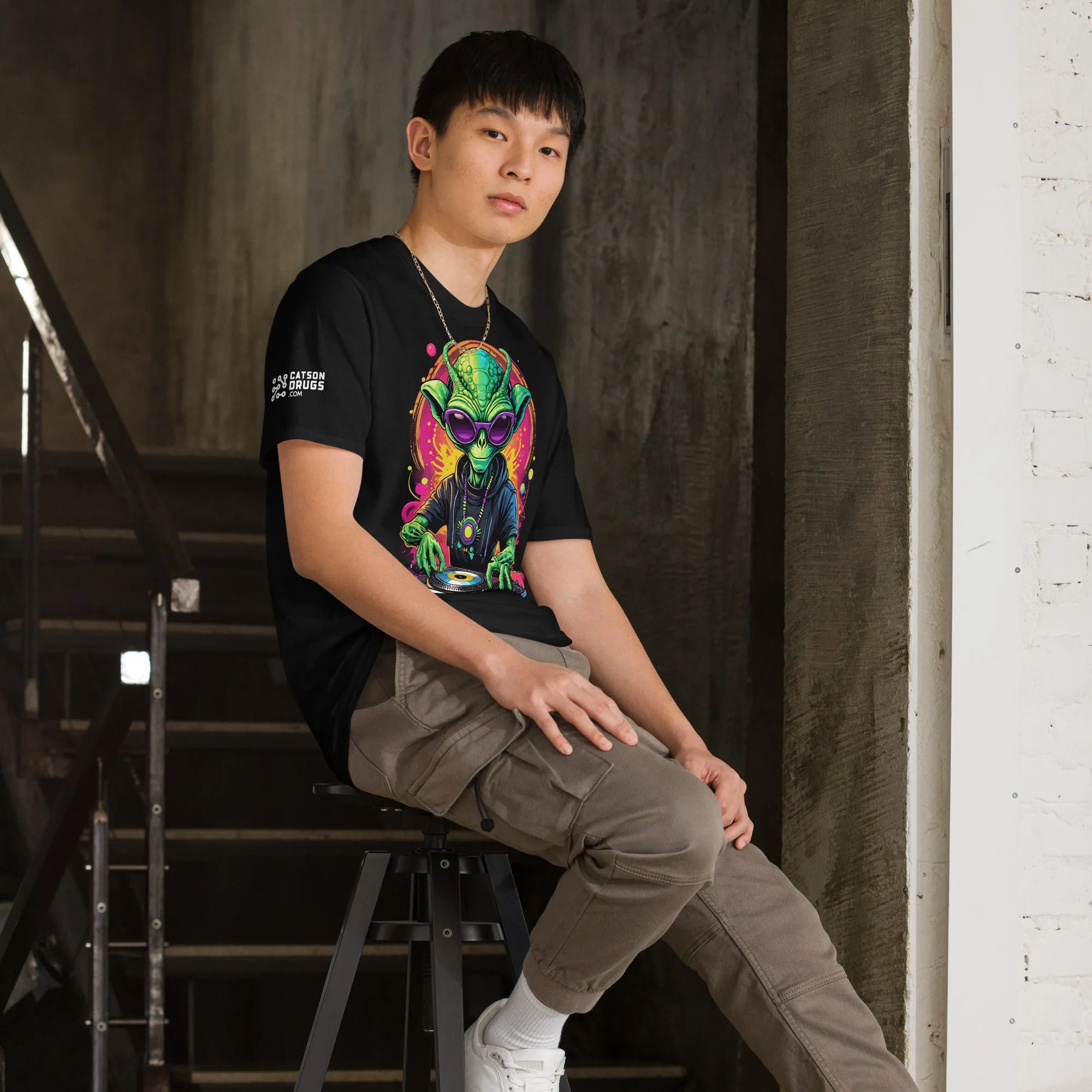 Rave T-Shirt | DJ Alien | Ecstasy Edition