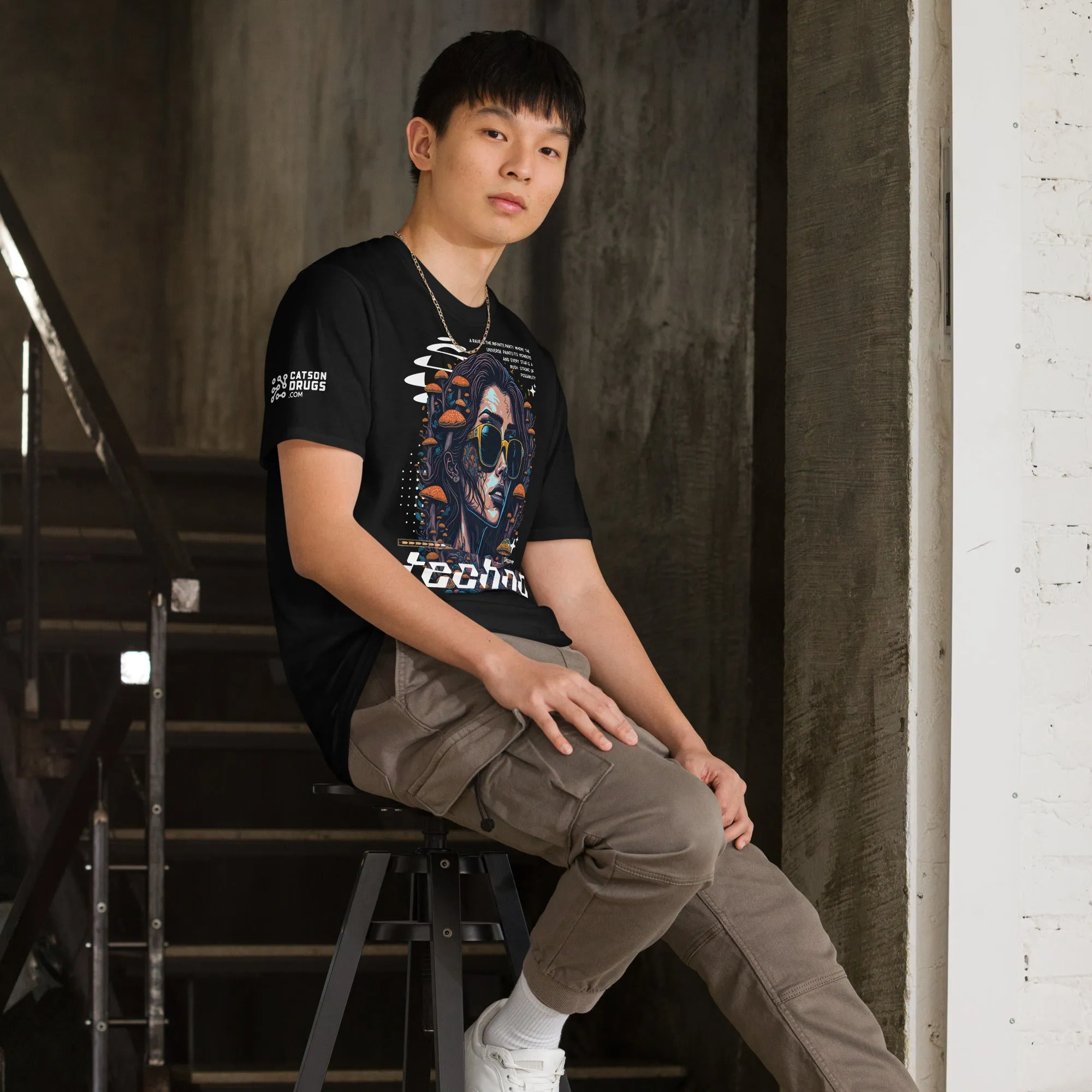 Rave T-Shirt | Explore the Afterparty | Ecstasy Edition