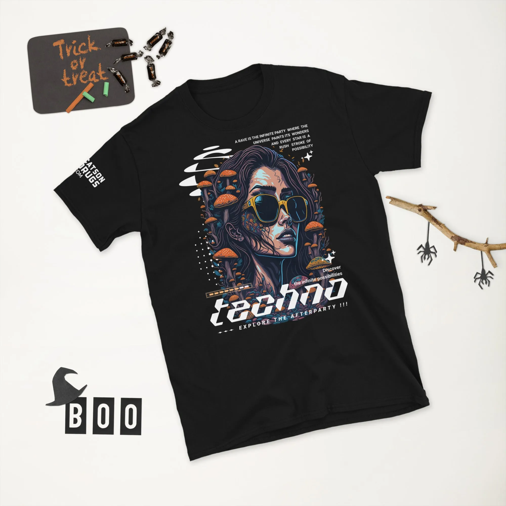 Rave T-Shirt | Explore the Afterparty | Ecstasy Edition
