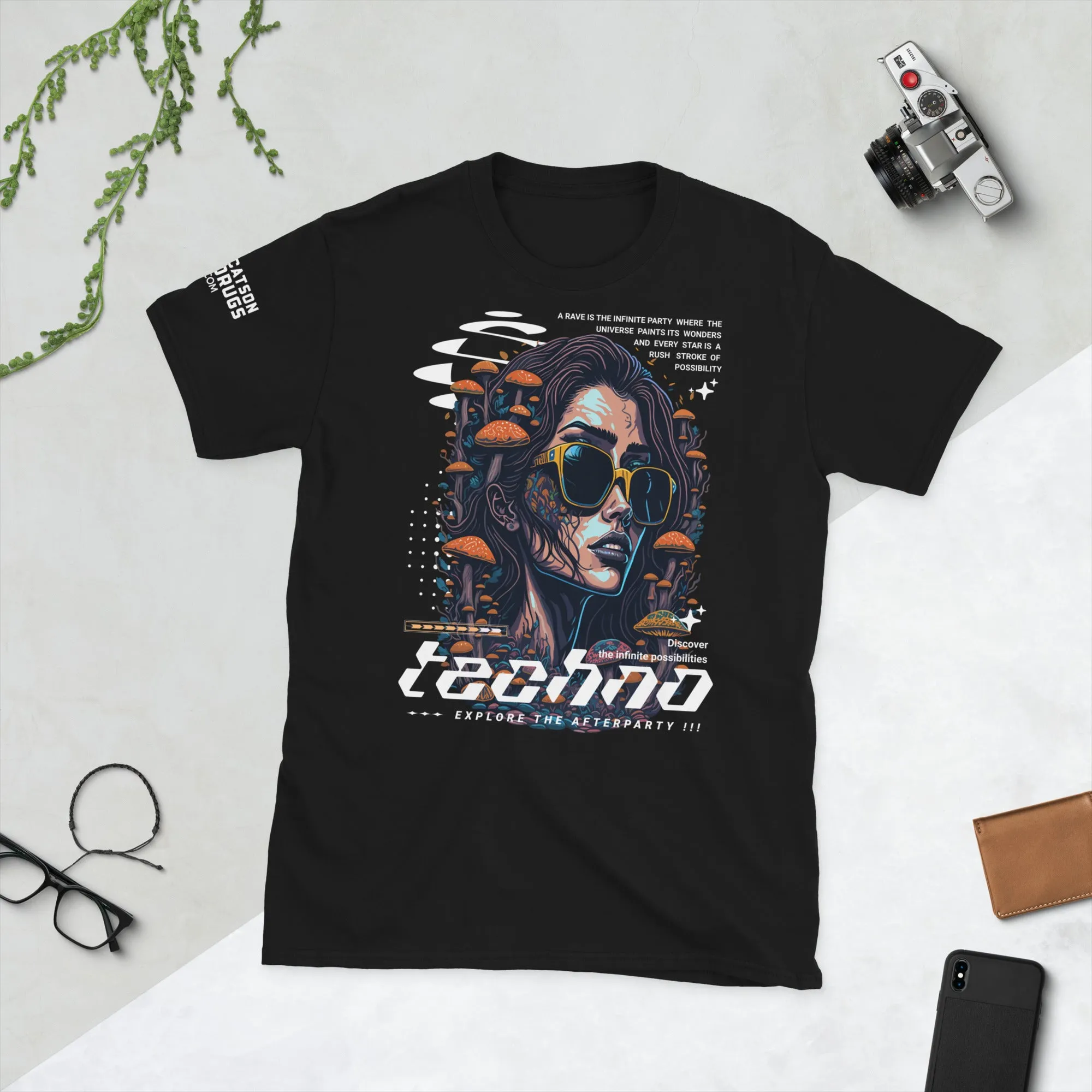Rave T-Shirt | Explore the Afterparty | Ecstasy Edition