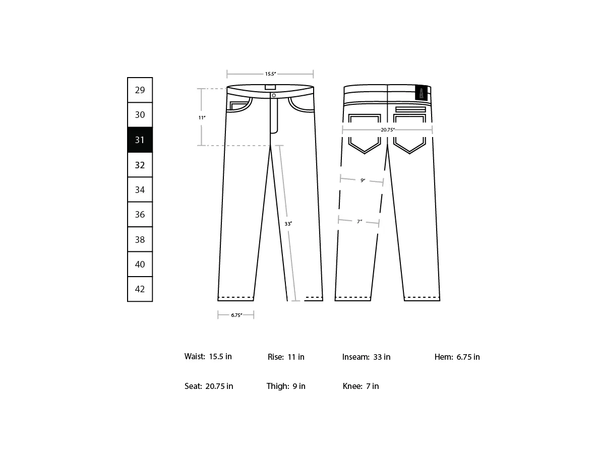 RAW HEM DENIM