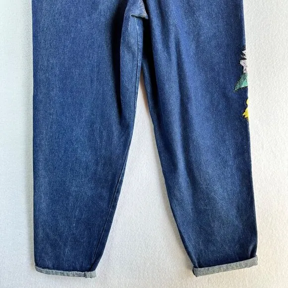 RCNSTRCT Studio 80s Together Jeans Womens Size 10 Women Balloon Baggy High Waist