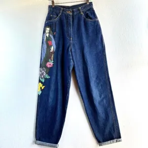RCNSTRCT Studio 80s Together Jeans Womens Size 10 Women Balloon Baggy High Waist