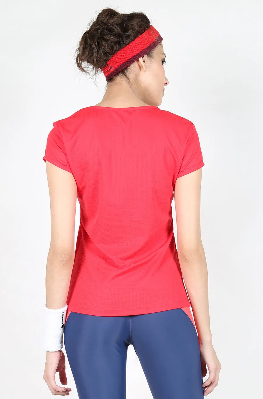 Red Round-neck T-Shirt