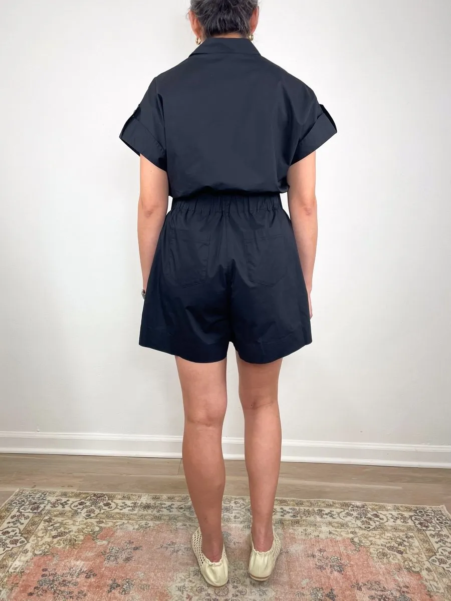 Reed Jumpsuit in Black