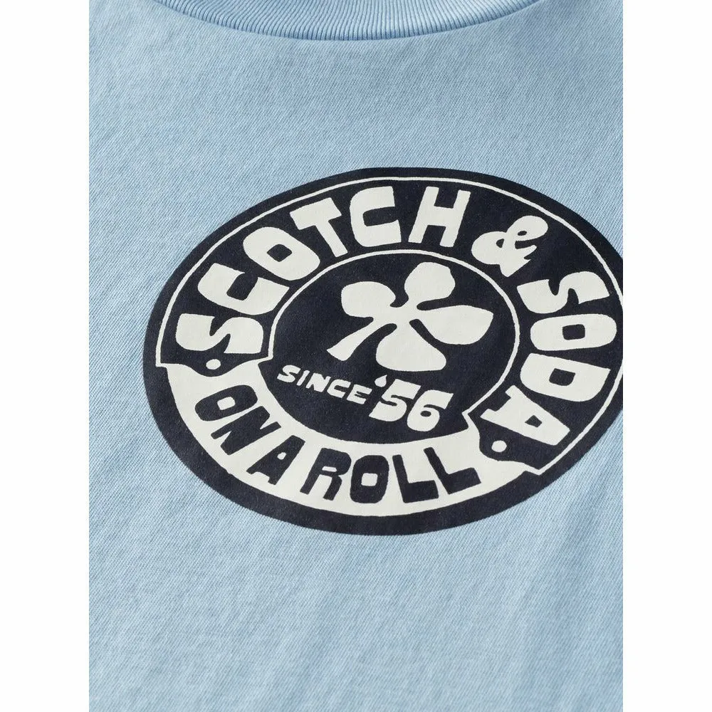 Regular-Fit Artwork T-Shirt - Fifties Blue