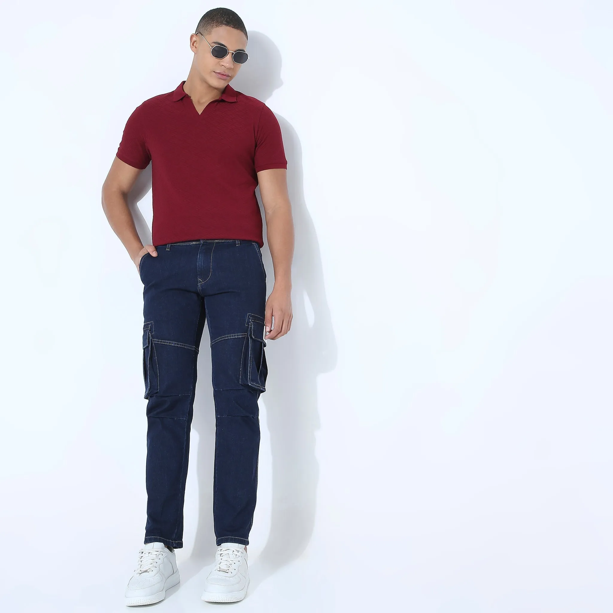 Regular Fit Structured Polo T-Shirt